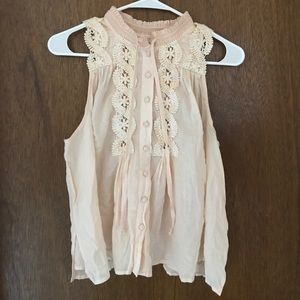 Free People open back top XS